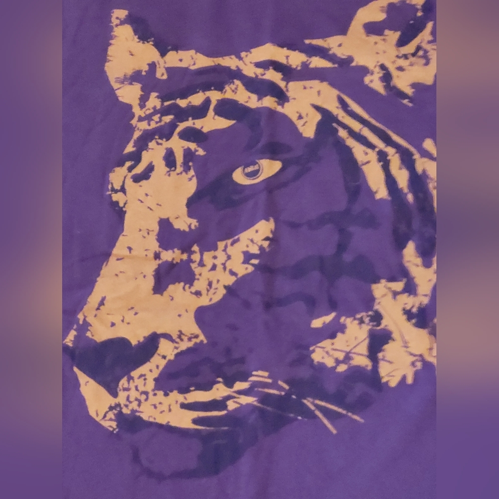 Abita Beer Brewing LSU Tiger Purple Gold T-Shirt 2XL XXL - Picture 2 of 4